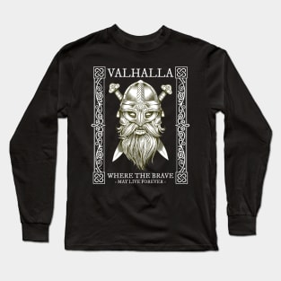 Viking Warrior - Valhalla Long Sleeve T-Shirt